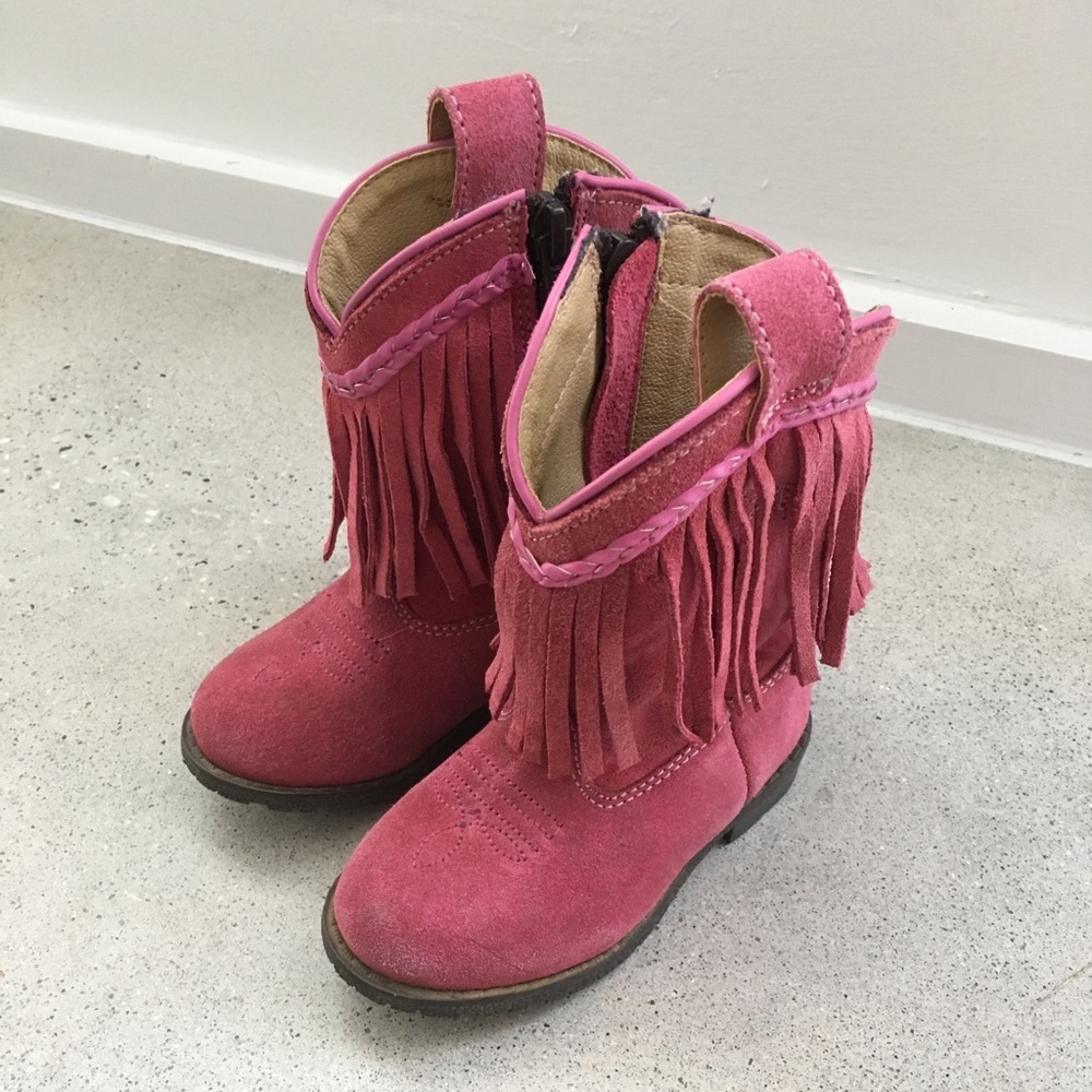 🔥 SALE! Pink cowgirl boots for toddler (size 7)